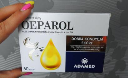 Olej z wiesołka Oeparol na piękną cerę, mocne paznokcie i baby hairs