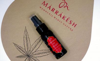 Olejek do włosów Marrakesh Oil - serum na końce z olejem arganowym i konopnym